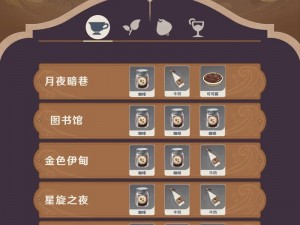 原神曲生酌微梦全配方揭秘：探寻红茶类饮品制作奥秘