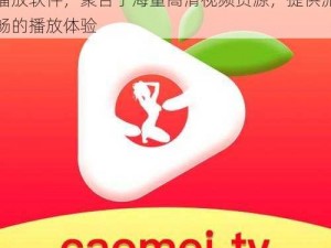 草莓视频 app 免费软件——热门的视频播放软件，聚合了海量高清视频资源，提供流畅的播放体验