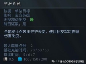 DOTA2全能骑士技能全方位解析：掌握核心技能，成为战场主宰