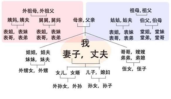 姐夫牌多功能家庭关系称呼指南