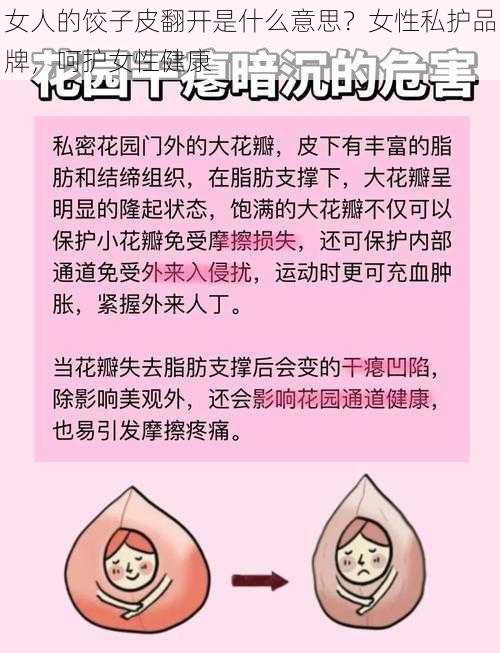 女人的饺子皮翻开是什么意思？女性私护品牌，呵护女性健康