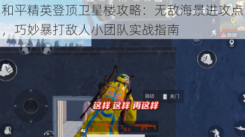 和平精英登顶卫星楼攻略：无敌海景进攻点，巧妙暴打敌人小团队实战指南