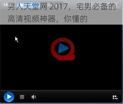 男人天堂网 2017，宅男必备的高清视频神器，你懂的