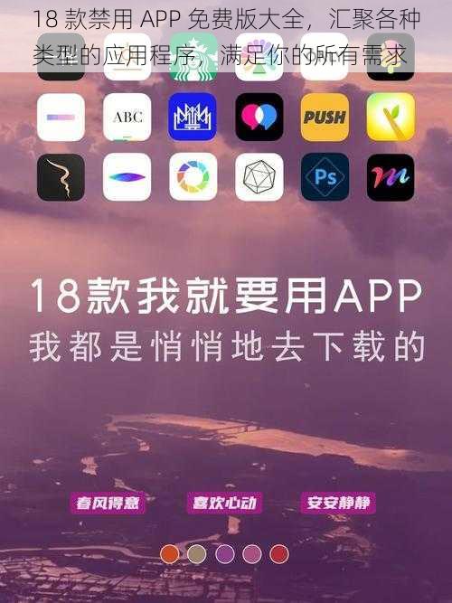 18 款禁用 APP 免费版大全，汇聚各种类型的应用程序，满足你的所有需求