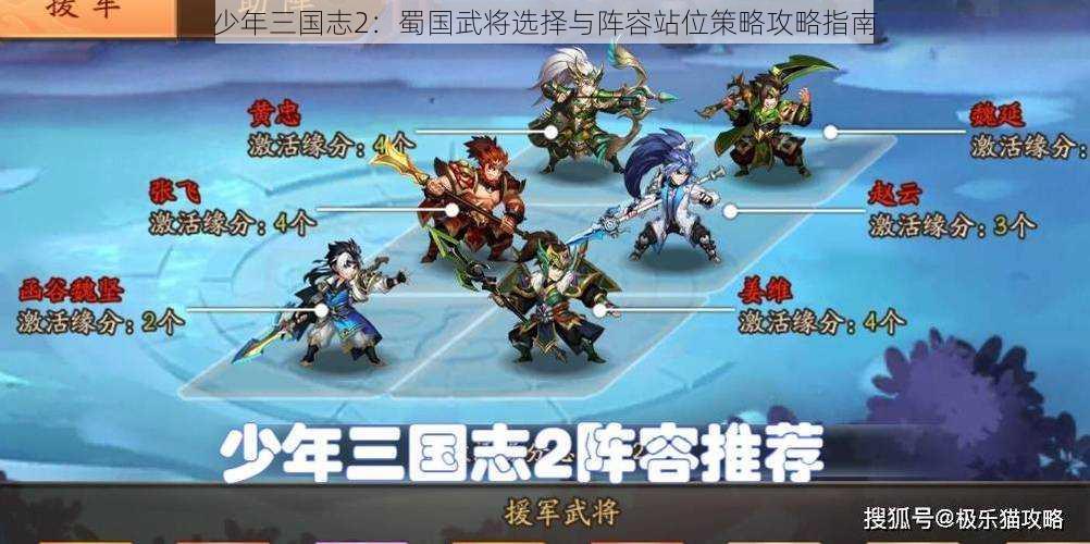 少年三国志2：蜀国武将选择与阵容站位策略攻略指南