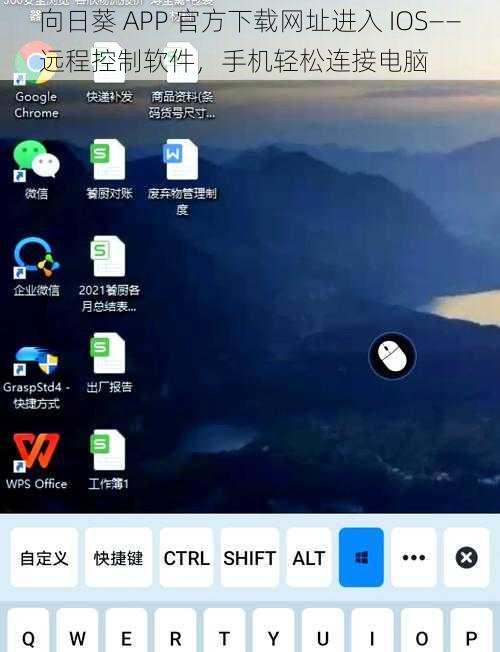 向日葵 APP 官方下载网址进入 IOS——远程控制软件，手机轻松连接电脑