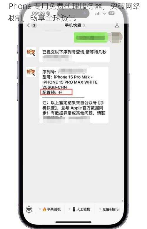 iPhone 专用免费代理服务器，突破网络限制，畅享全球资讯