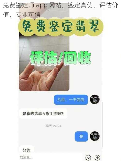 免费鉴定师 app 网站，鉴定真伪、评估价值，专业可信