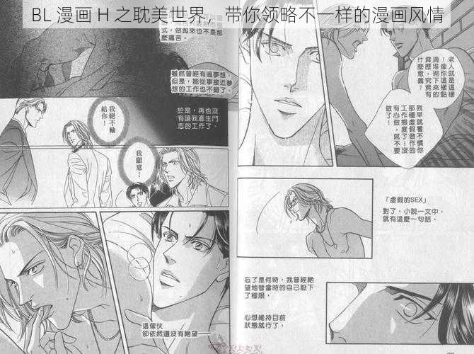 BL 漫画 H 之耽美世界，带你领略不一样的漫画风情