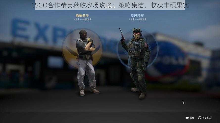 CSGO合作精英秋收农场攻略：策略集结，收获丰硕果实