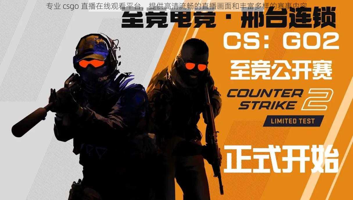 专业 csgo 直播在线观看平台，提供高清流畅的直播画面和丰富多样的赛事内容