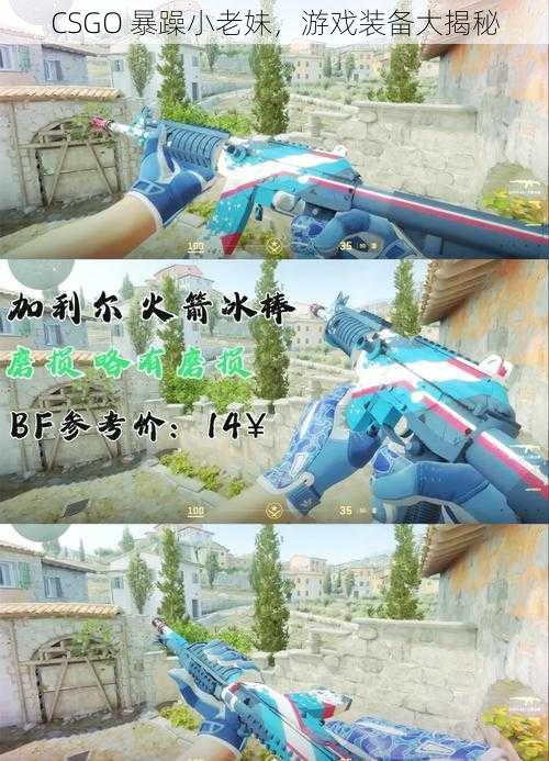 CSGO 暴躁小老妹，游戏装备大揭秘