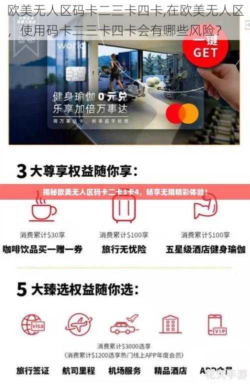 欧美无人区码卡二三卡四卡,在欧美无人区，使用码卡二三卡四卡会有哪些风险？