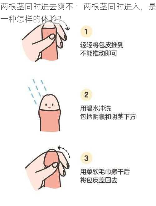 两根茎同时进去爽不 ：两根茎同时进入，是一种怎样的体验？